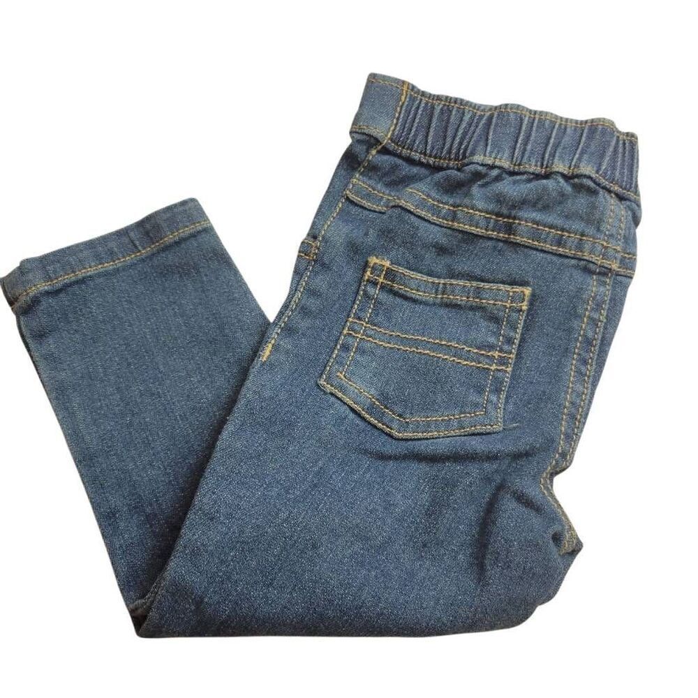 Carter's jeans with flowers 18mo